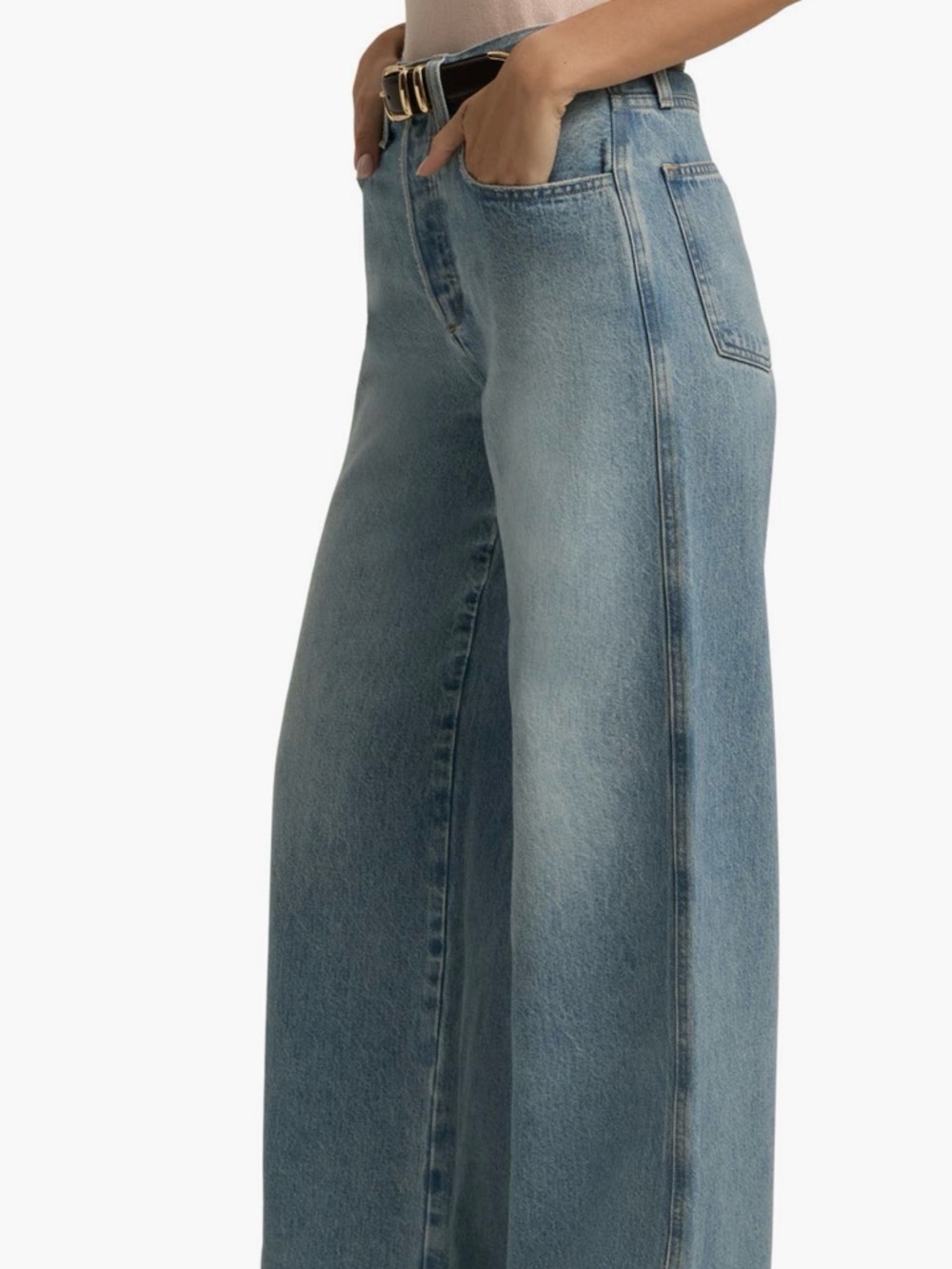 NWT Favorite Daughter- The Masha Super High Waist High Rise Jeans sz 27 - Picture 3 of 11